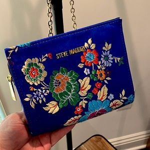Steve Madden Floral Blue Crossbody purse small